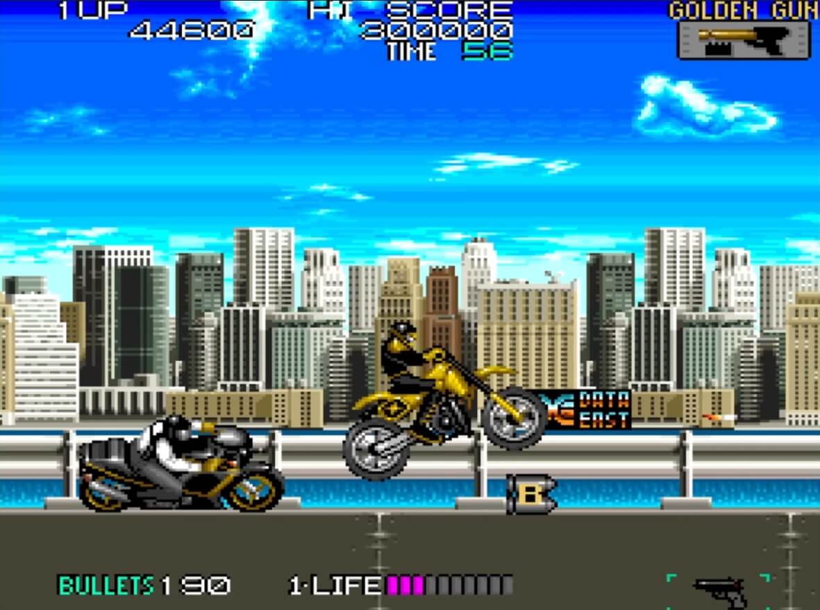 Secret Agent - геймплей игры Arcade